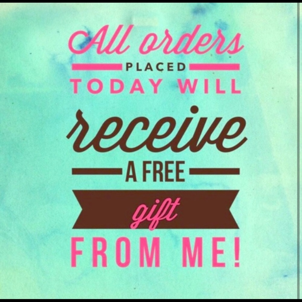 FREE GIFT with all purchases this week!! 2/16-2/21